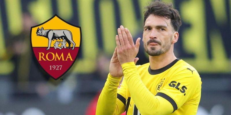 Mats Hummels Hết Thất nghiệp Và Vực Dậy Đam Mê Nhờ AS Roma 4 Mats Hummels gật đầu đồng ý về với AS Roma