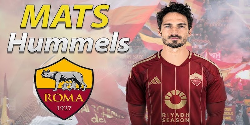 Mats Hummels Hết Thất nghiệp Và Vực Dậy Đam Mê Nhờ AS Roma 6 AS Roma đặt kỳ vọng lớn dành cho trung vệ hàng đầu thế giới